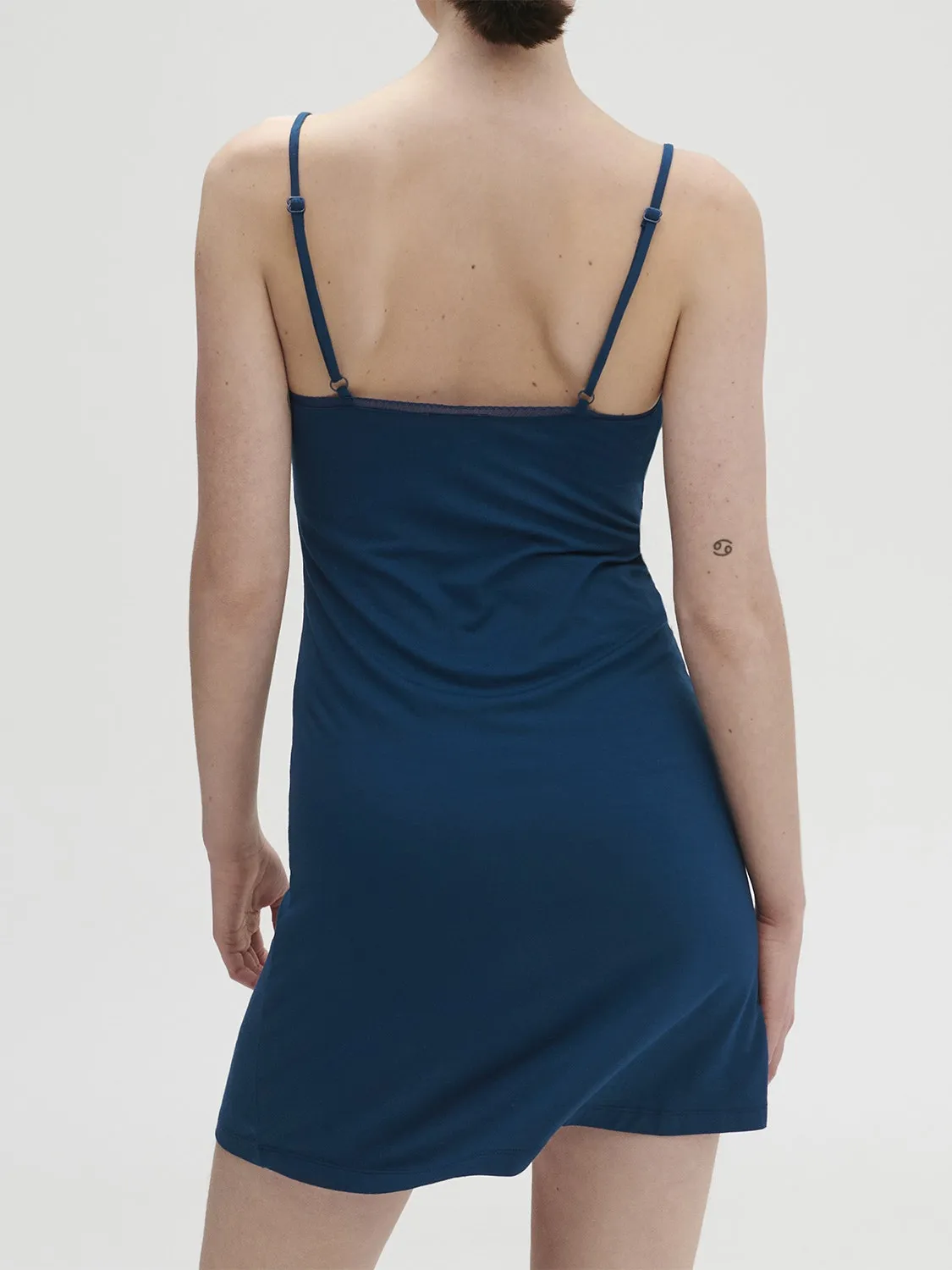 Aurore Nightdress - Poseidon Blue