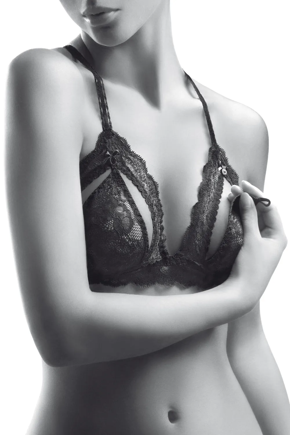 Bote  Dsir Openable Lace Triangle Bra