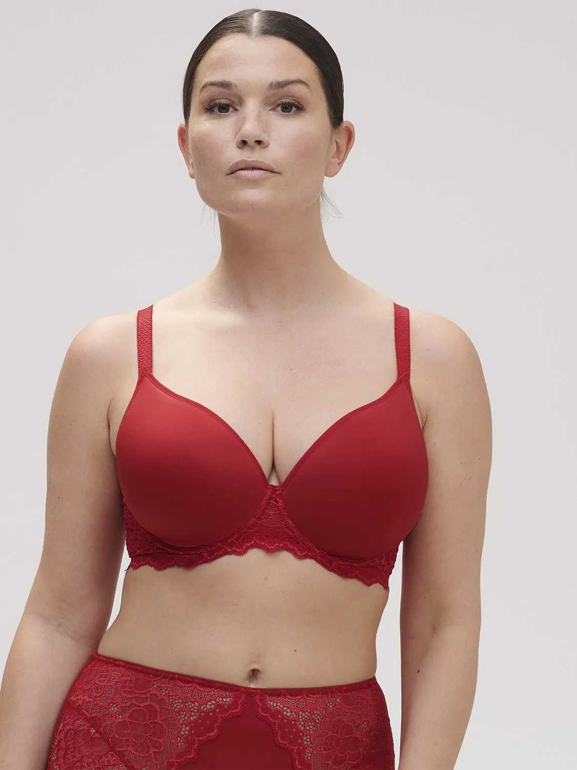 Caresse 3D Plunge - Tango Red