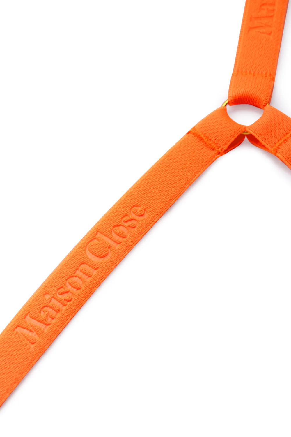 Corps  Corps Open Underwired Bra Neon Orange