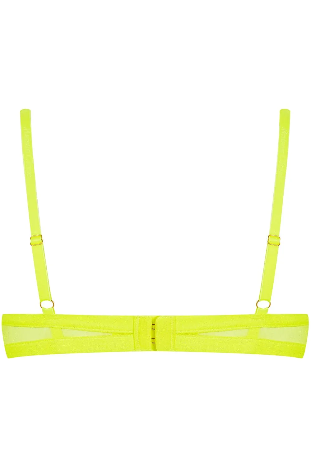 Corps  Corps Open Underwired Bra Neon Yellow