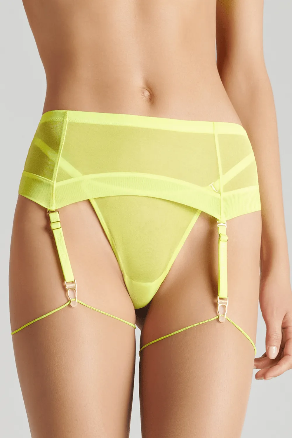 Corps  Corps Suspender Belt Neon Yellow
