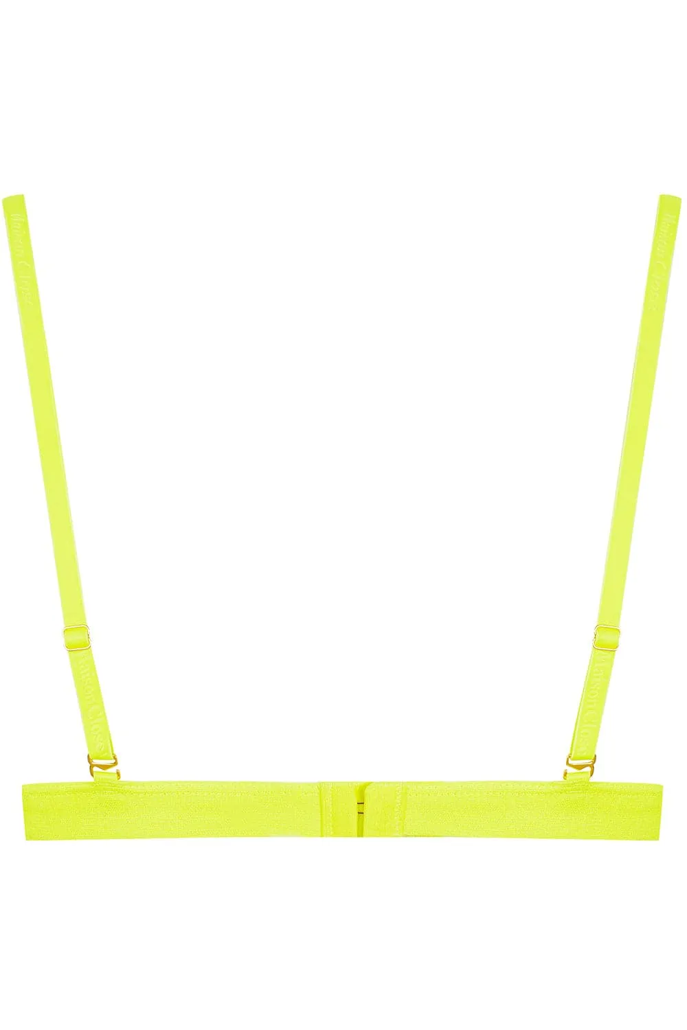 Corps  Corps Triangle Bra Neon Yellow