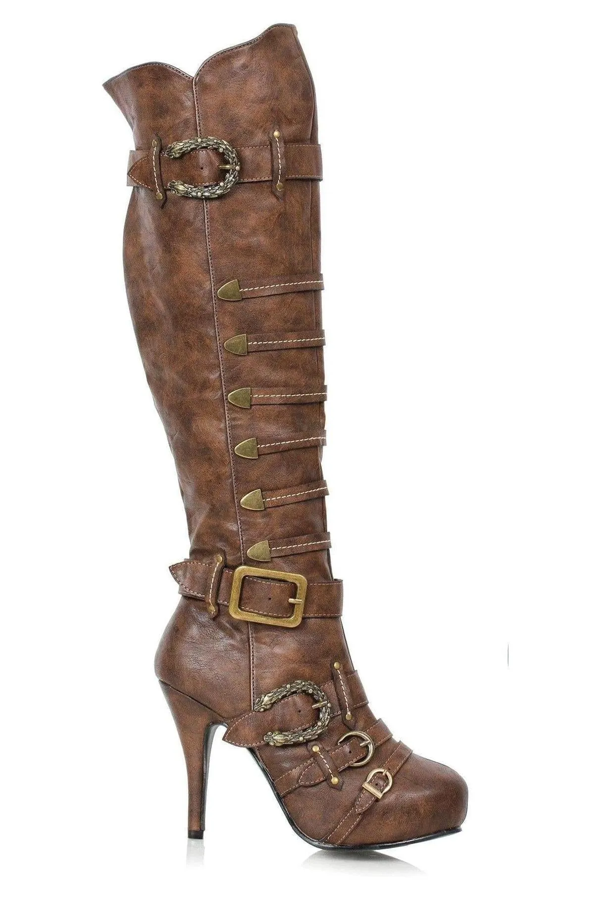 Ellie 421-RUMI 4 Knee High Pirate Boot