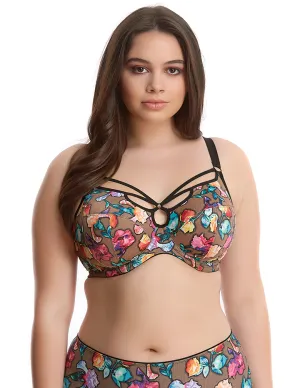 Elomi EL4270 Soraya Black Underwire Plunge Bra