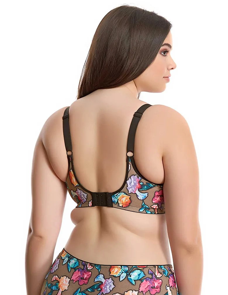 Elomi EL4270 Soraya Black Underwire Plunge Bra