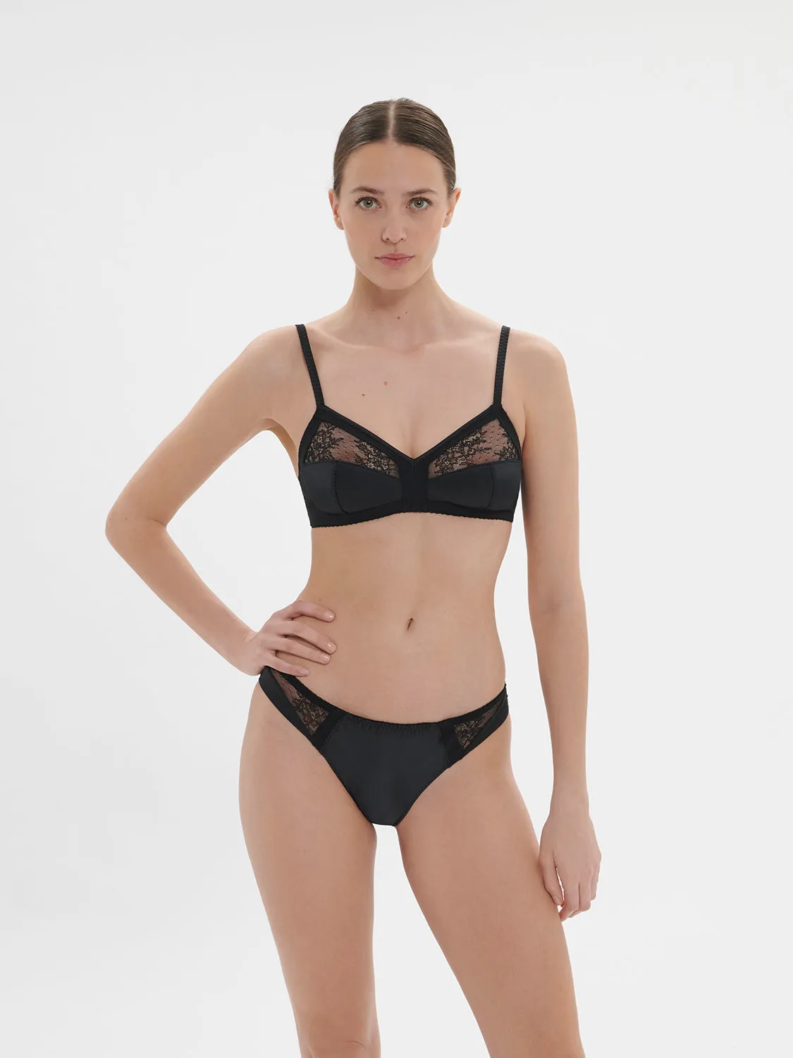 Eve Bralette - Black