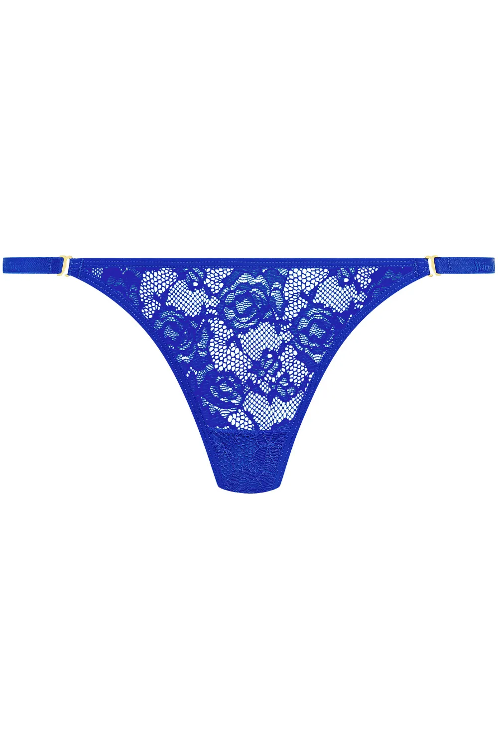 Flashback Lace Mini Thong Blue