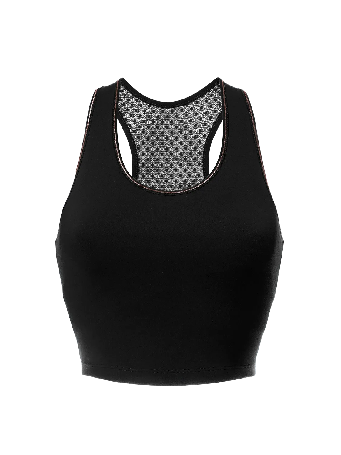 Harmony Built-In Bra Tank - Black