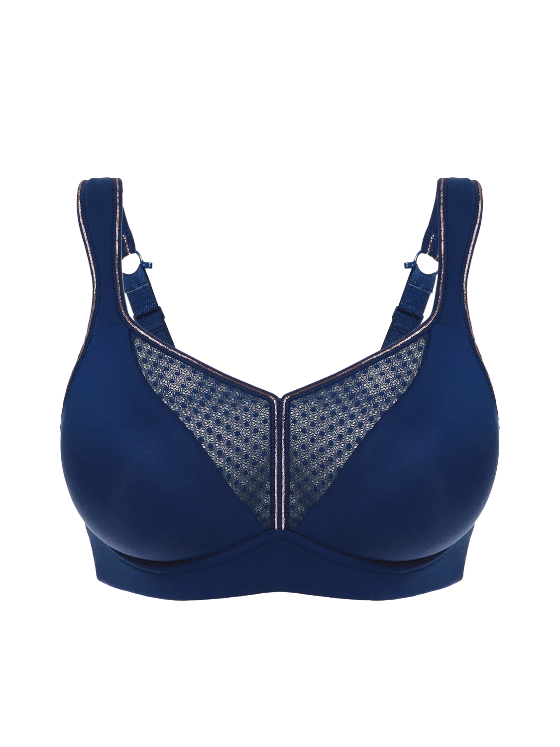 Harmony High Impact Sports Bra w/ Underwire - Midnight Blue
