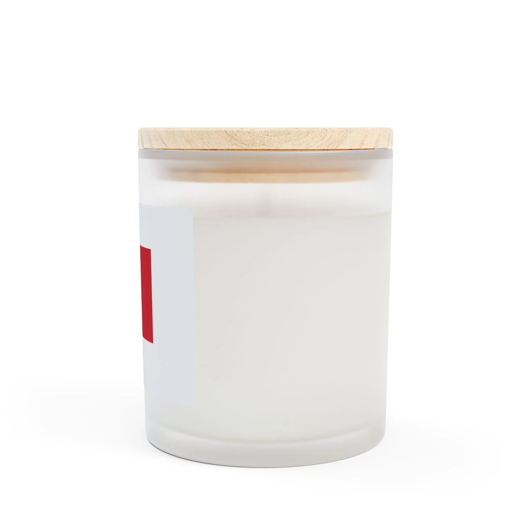 Italian Flag Scented Candle - 11oz Frosted Glass
