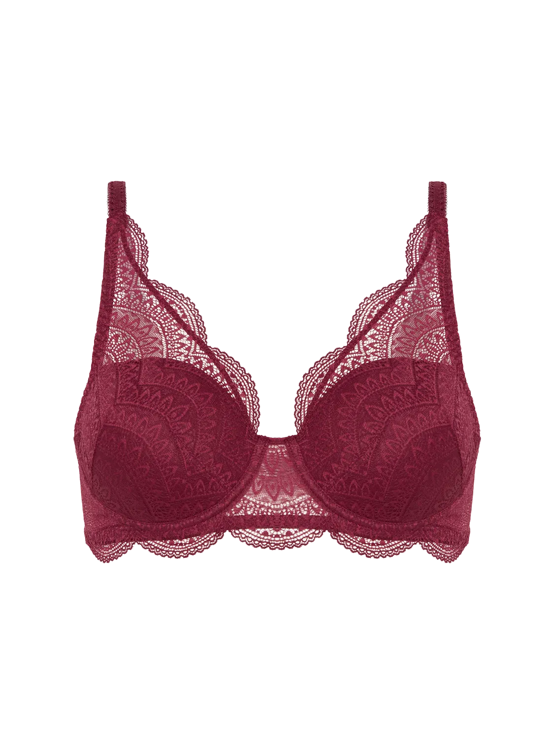 Karma Triangle 3D Demi - Spinel Red