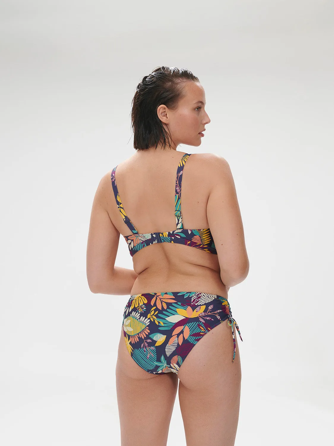 Melia Underwire Triangle - Seaside Blue