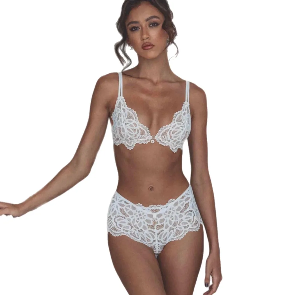 Naran Out All Night White Shorty Brief