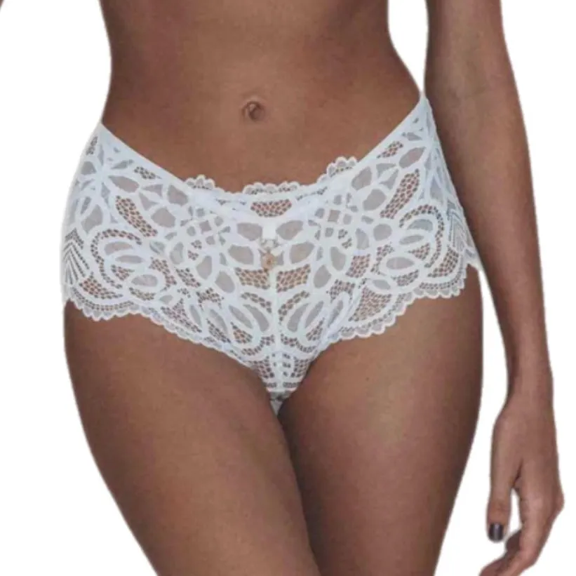 Naran Out All Night White Shorty Brief