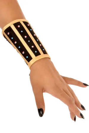 Nefertiri Short Wrist Cuffs (Pair)
