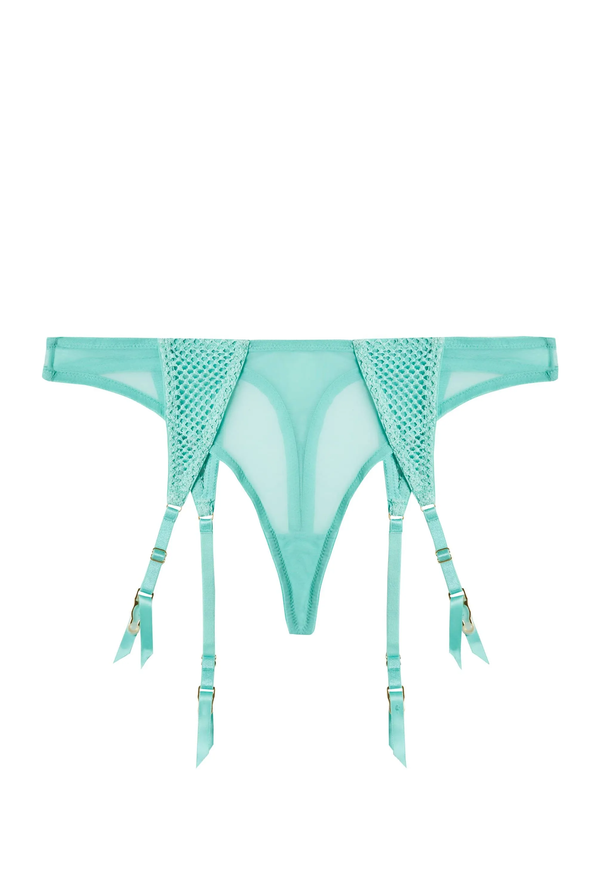 Regalia Greta Mint Thong Suspender