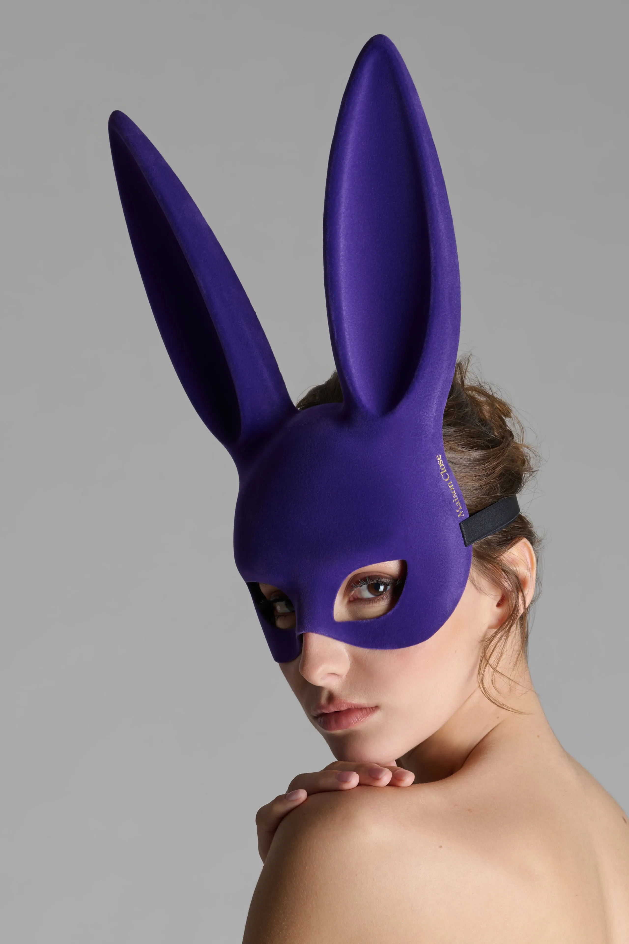Velvet bunny mask - Les Ftiches